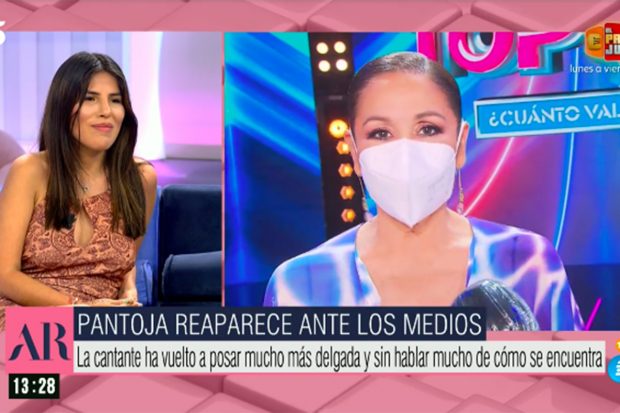 Isa Pantoja en 'El programa de Ana Rosa'./Telecinco