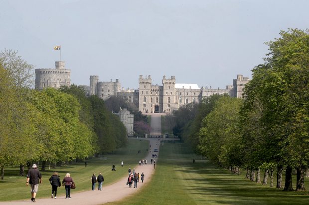 Inmediaciones del castillo de Windsor -Reino Unido-./Gtres