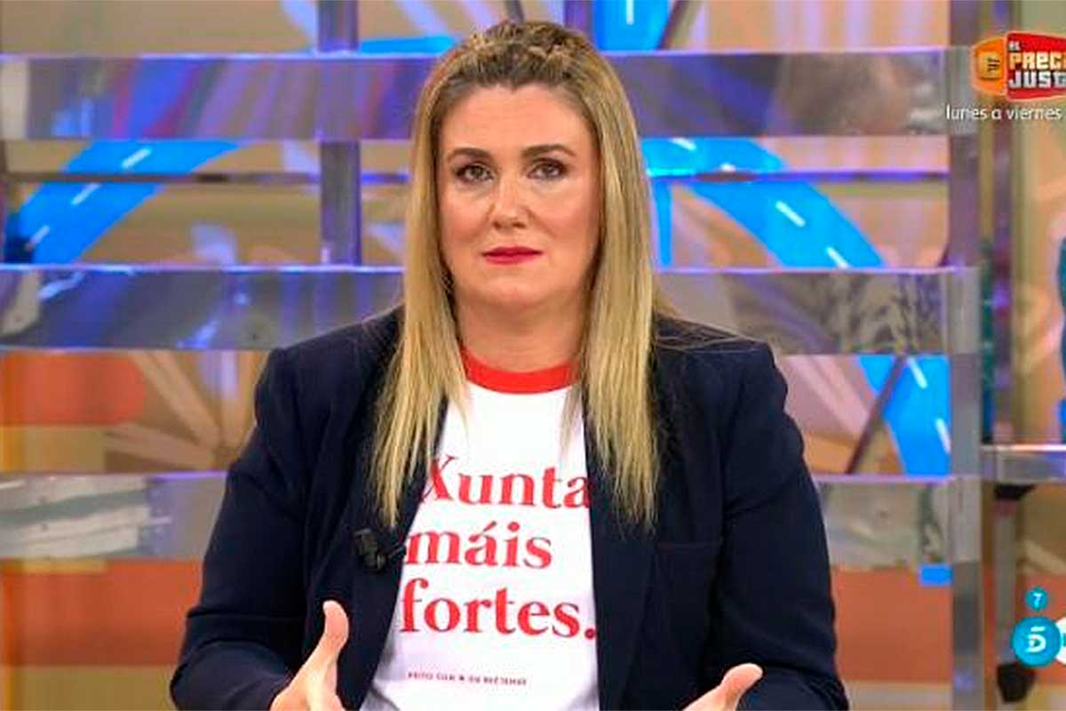 Carlota Corredera, con una camiseta a favor de la solidaridad entre mujeres / Telecinco