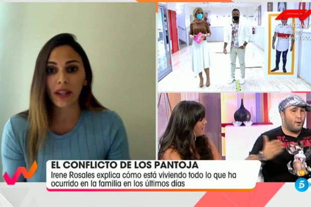 Irene Rosales reaparece en 'Viva la Vida'./Telecinco