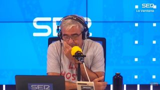 Carles Francino, emocionado en su vuelta al trabajo / Gtres