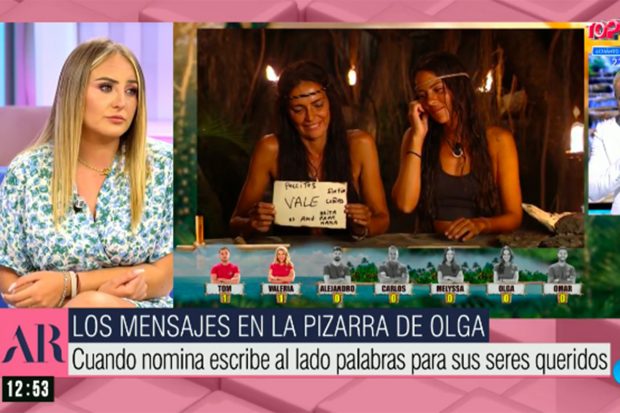 Rocío Flores ha confesado que Rocío Carrasco debe estar agradecida a Olga Moreno./Telecinco