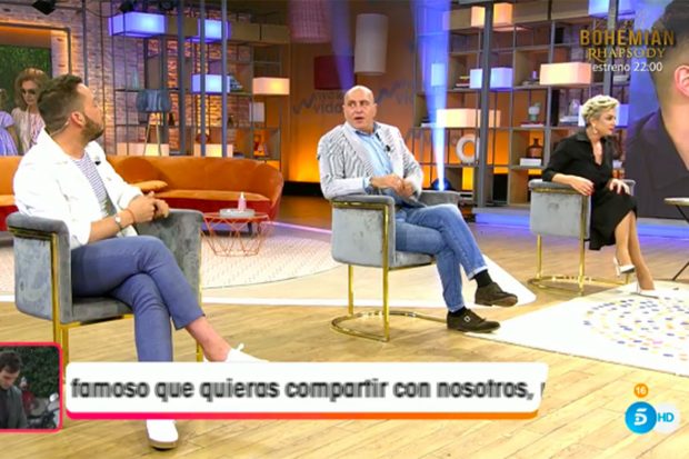 José Ortega Cano ha entrado en directo este domingo en 'Viva la Vida'./Telecinco