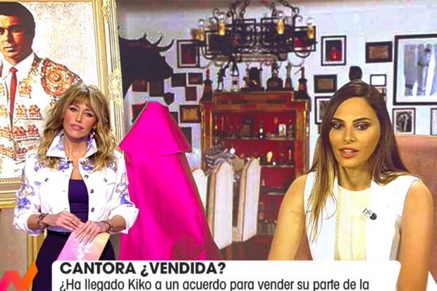 La mujer de Kiko Rivera desmiente la venta de Cantora./Telecinco