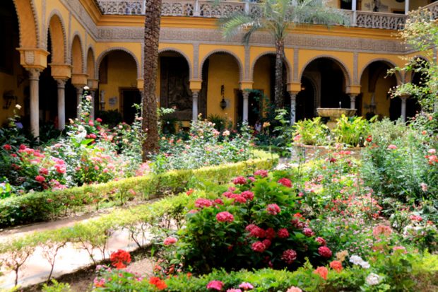 Jardines del palacio de Dueñas./Gtres