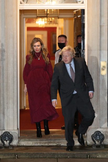 Boris Johnson y Carrie Symonds en una imagen de archivo./Gtres