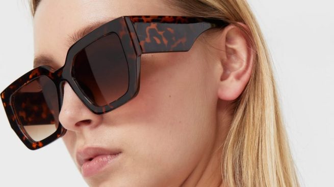 5 Gafas De Sol Para Mujer, Marcas De Lujo, Monturas Grandes