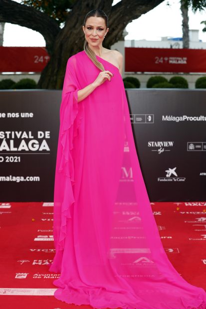Silvia Abascal en la alfombra roja del Festival de Málaga 2021/Gtres