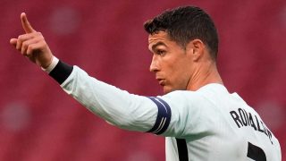 Cristiano Ronaldo, durante un partido celebrado con Portugal en Madrid este fin de semana / Gtres
