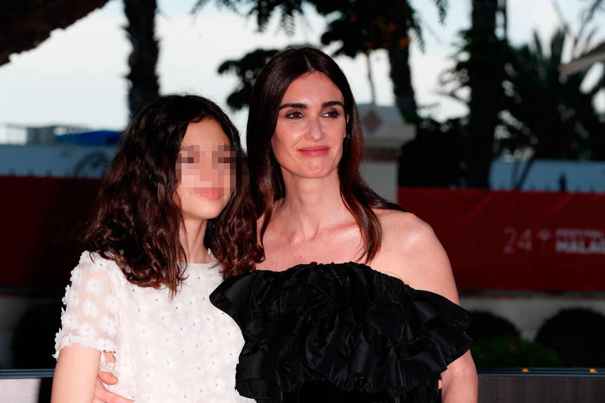 Paz Vega, una madre orgullosa en el debut de su hija
