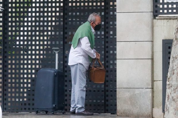 Manuel Ximénez acude a casa de su hermana./Gtres