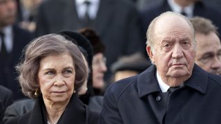 Los reyes. Juan Carlos y Sofía en el funeral de Miguel de Rumanía / Gtres