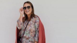 Paula Echevarría ha encontrado el total look de Mango rebajado del verano