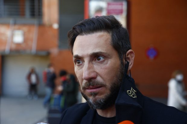 Antonio David Flores, durante una de sus visitas al juzgado de Madrid / Gtres