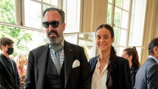 Victoria Federica y Jaime de Marichalar en el desfile de Dior en París / Gtres