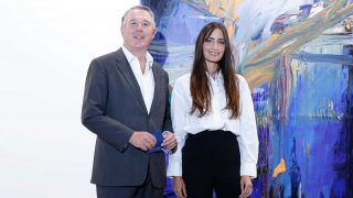 José María Michavila y Rachel Valdés, en ARCO / Gtres