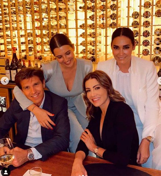 Manuel Díaz 'El Cordobés', Alba Díaz, Vicky Martín Berrocal and Virginia Troconis / Instagram