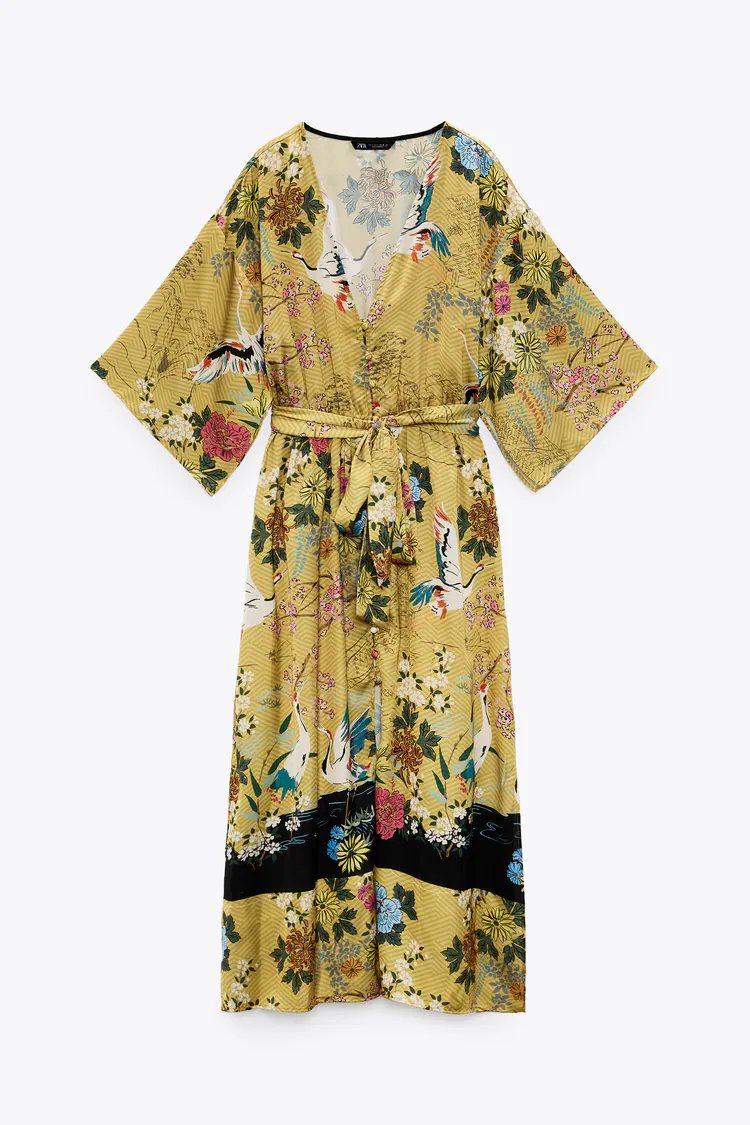 Zara te convierte en una geisha con un vestido sostenible y simbólico | Moda