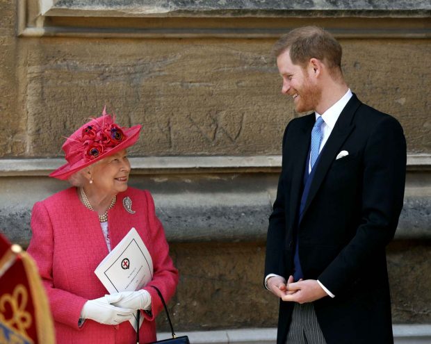 Reina Isabel II, Príncipe Harry