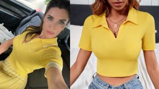 Pilar Rubio viralizó un «look» amarillo que ha versionado Shein