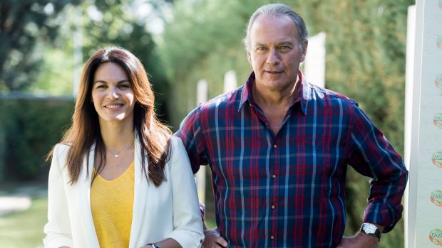 Fabiola Martínez y Bertín Osborne