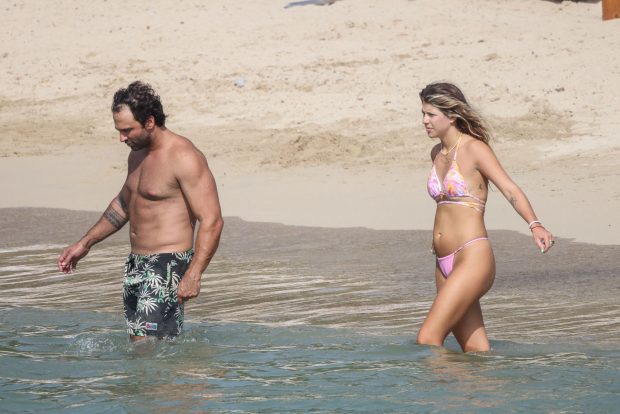 Ana Matamoros and Nacho Santandreu on holidays in Ibiza 09 August 2021