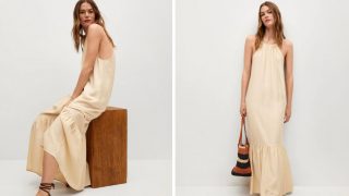 Los vestidos largos de Mango que todavía están de rebajas y se agotan