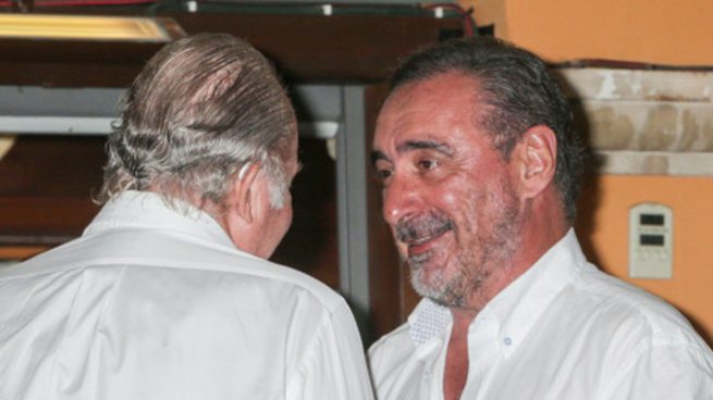 Carlos Herrera y el rey Juan Carlos