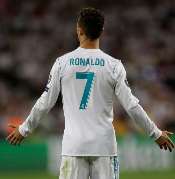 Cristiano Ronaldo, con el 7 en el Real Madrid / Gtres
