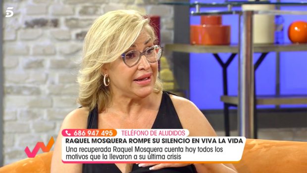 Raquel Mosquera en 'Viva la Vida'./Telecinco