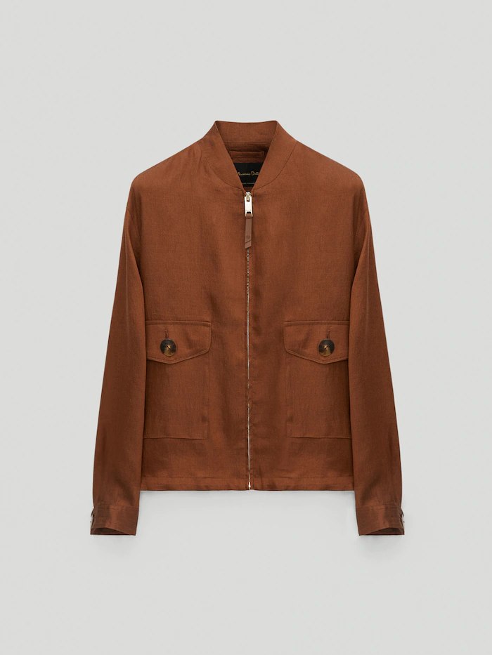 A good dress and a bomber for the fall, take advantage of Massimo Dutti's big discounts