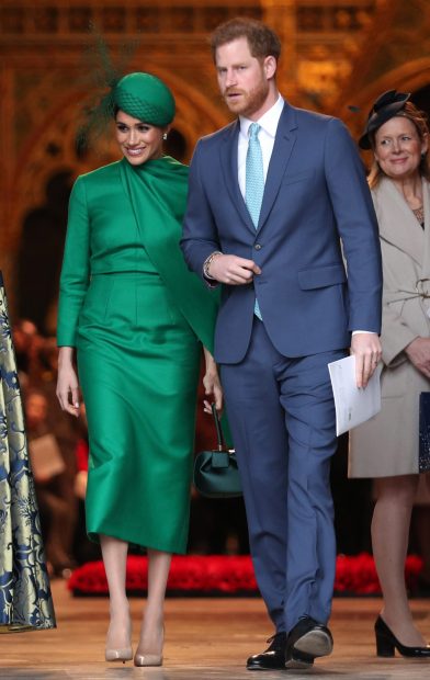 Meghan Markle y el príncipe Harry en uno de sus últimos actos oficiales mientras formaban parte de la Familia Real británica./Gtres