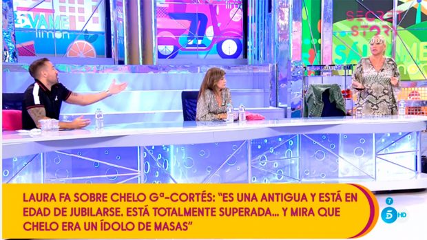 Belén Esteban le ha dicho a Laura Fa que es "una pelota" por piropear a Jorge Javier Vázquez / Telecinco