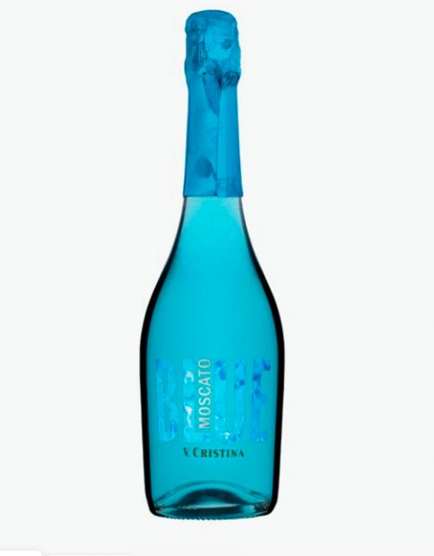 This is the successful Mercadona blue wine/Mercadona