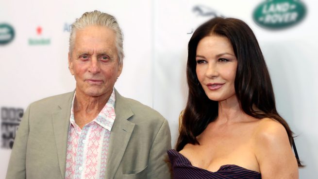 Michael Douglas y Catherin Zeta-Jones