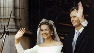 La Infanta Cristina e Iñaki Urdangarin el día de su boda / Gtres