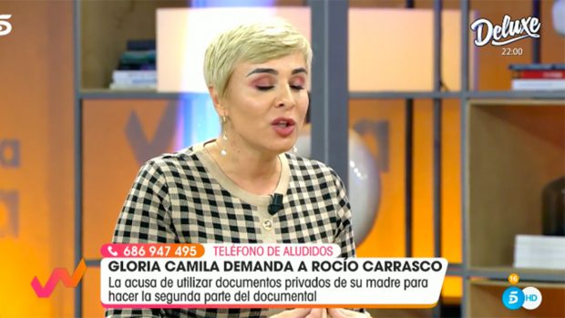 Ana María Aldón en 'Viva la Vida'./Telecinco