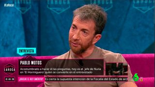 Pablo Motos, durante su entrevista en el programa de Nuria Roca / Atresmedia