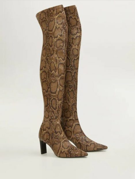 Las botas de piel favoritas de la Reina Letizia están super rebajadas en Mango Outlet