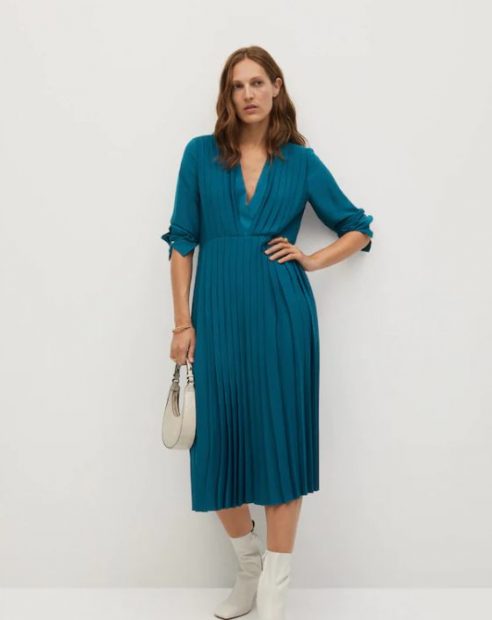 Mango Outlet tiene los vestidos perfectos para invitadas de bodas de otoño por menos de 20 euros