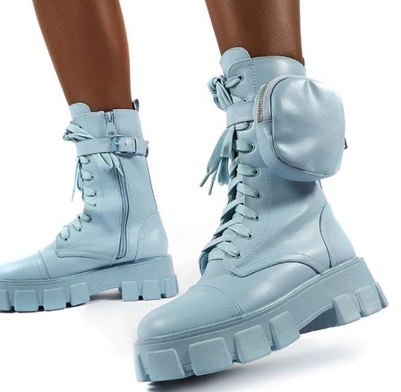 Botas prada online bolsillos