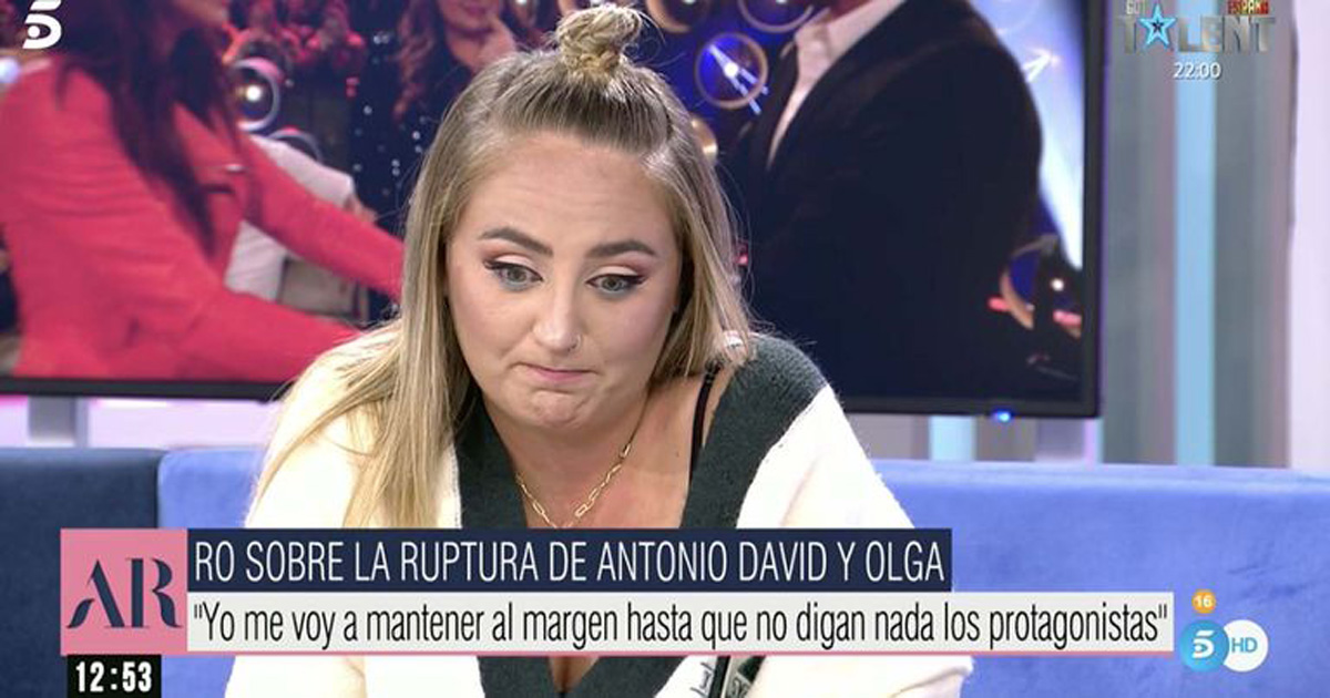 Rossio Flores at Telecinco/Mediaset