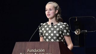 Leonor en un acto en Oviedo / Gtres