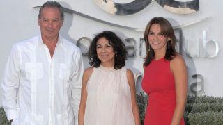 Fabiola Martínez, junto a Isabel Gemio y Bertín Osborne / Gtres