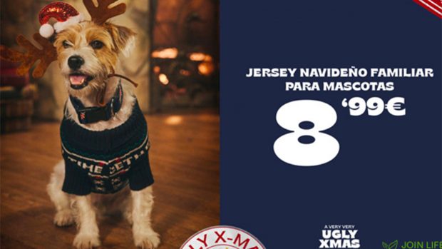 Jersey para mascotas./Lefties