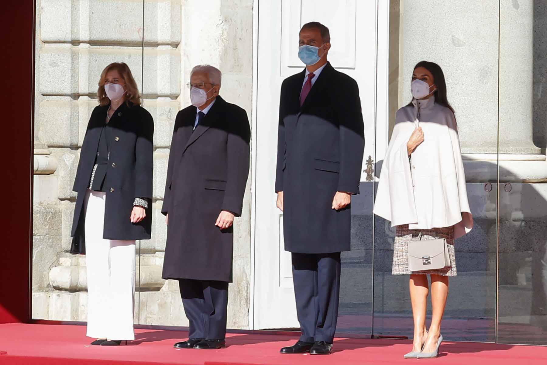 Los Reyes junto al presidente de Italia y su hija / GTRES