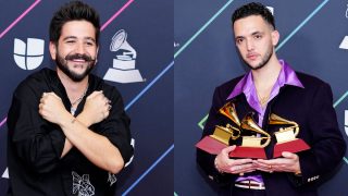 Camilo y C. Tangana, en los Grammy 2021 / Gtres
