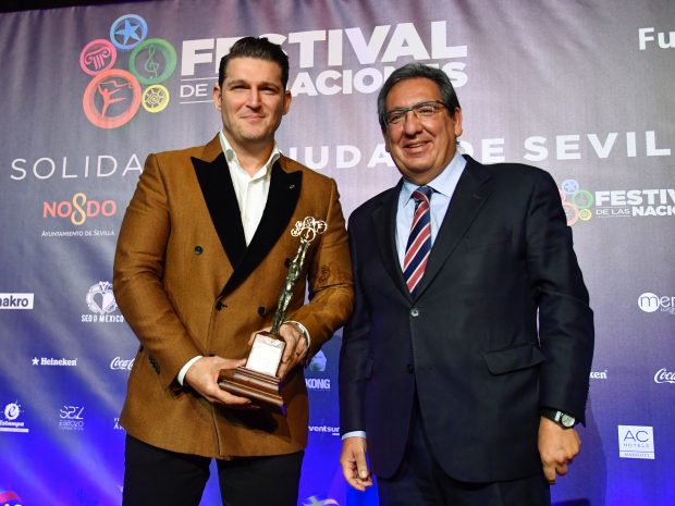 Manu Tenorio, premiado en Sevilla / Gtres
