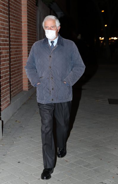 Alfonso Martínez de Irujo attends the funeral of Mercedes Domecq/Gtres