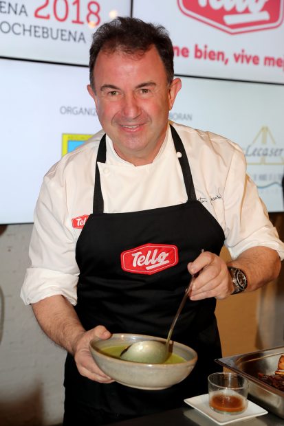 Karlos Arguiñano encabeza el ránking de chefs mejor valorados de España